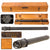 Original U.S. WWII Navy 10x MkII Officer-of-the-Deck Spyglass Refracting Telescope in Matching Wood Transit Case - Dated 1942