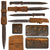 Original German WWII 1940-Dated 98k Bayonet by W.K.C. with Rare Tropical Afrikakorps DAK Canvas Web Frog & Mismatched Scabbard