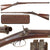 Original 19th Century U.S. Double Barreled Percussion Cape Combination Gun by Hieronymus Mueller of Decatur, Illinois, Circa Late 1850s-1860s