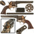 Original U.S. Civil War Era Moore 1860 Patent .32 Rimfire Belt Revolver with 6" Barrel, Serial No. 4273 Original Items