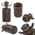 DRAFT Original German WWII Late War “Last Ditch” Grenade with Fuze by F. Soennecken - Dated 1944 Original Items