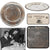 Original Iraq War Saddam Hussein Era Iraqi State Christofle Silver Plated Formal Platter with Coat of Arms and Basra Airport Provenance
