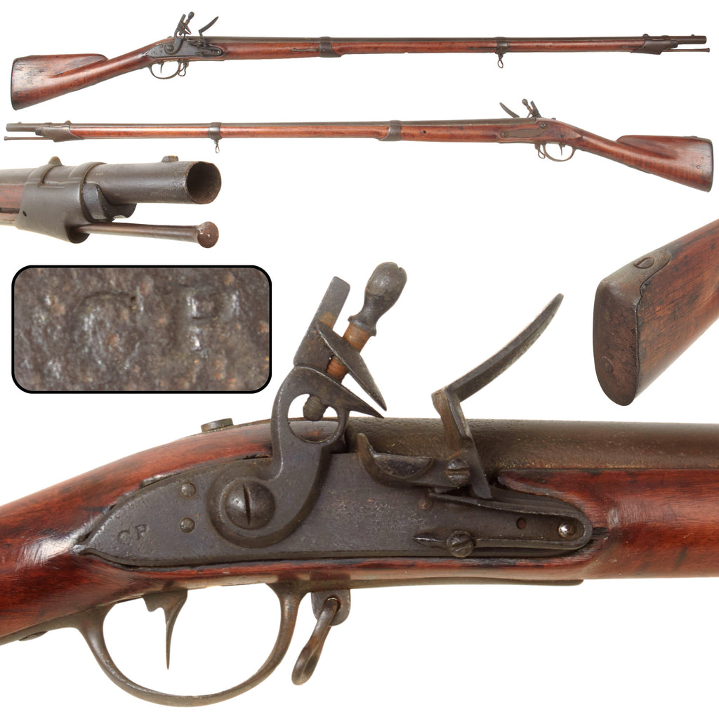Original U.S. War of 1812 Era Commonwealth of Pennsylvania Model 1797 .69 Caliber Flintlock Contract Musket with CP Marking, Circa 1800