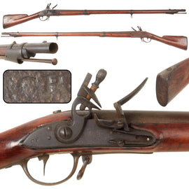 Original U.S. War of 1812 Era Commonwealth of Pennsylvania Model 1797 .69 Caliber Flintlock Contract Musket with CP Marking, Circa 1800