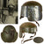 Original Italian WWI Arditi Farina Protective Steel Combat with Chinstrap - Extremely Rare Original Items