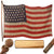 Original U.S. Spanish American War Very Large 45 Star Multi-Piece Cloth National Flag on Pole - 58 ½ x 96”