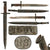 Original U.S. Philippine - American War Model 1892 Krag Rifle Bayonet and 2nd Pattern Scabbard - Dated 1900