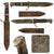 Original German WWII 1939 Dated Late Pattern HJ Knife by Rare Maker Gebrüder Bell with Scabbard - RZM M7/94 Original Items