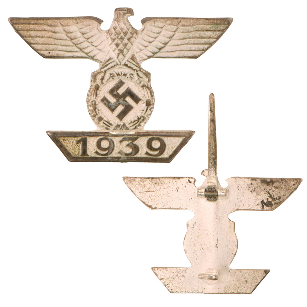 Original German WWII 1939 Clasp to the 1914 Iron Cross 1st Class – Wiederholungsspange
