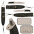 Original U.S. Operation Desert Storm Era Gerber BMF Fighting Knife in Original Sheath with Silva Compass