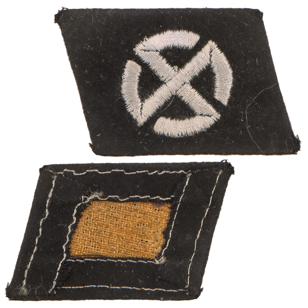 Original German WWII Waffen-S.S. 11th “Nordland” Division Collar Tab