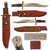 Original U.S. Vietnam War Era Randall Model 12 “Confederate Bowie” Fighting Knife with Original Roughback Sheath and Whetstone - Rare