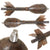 Original German WWII PAK 36 Stielgranate 41 37mm High Explosive Anti-Tank Stick Grenade - 1942 Dated Body and Fuze