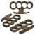 Original U.S. 1890s - WWI Era Iron Knuckle Dusters - One Item Original Items