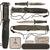 Original U.S. Post-Vietnam War Era Gerber Guardian II Combat Knife by R.W. Loveless in Sheath - Interesting Rune Handle Inscriptions