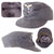 Original German WWII 1944 Dated Luftwaffe M43 Einheitsmütze Field Cap with RBNr. - Size 58