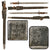 Original British WWI P-1907 Enfield Bayonet by Wilkinson with Scabbard & Captured WWII German Bayonet Frog - Dated 1915 Original Items