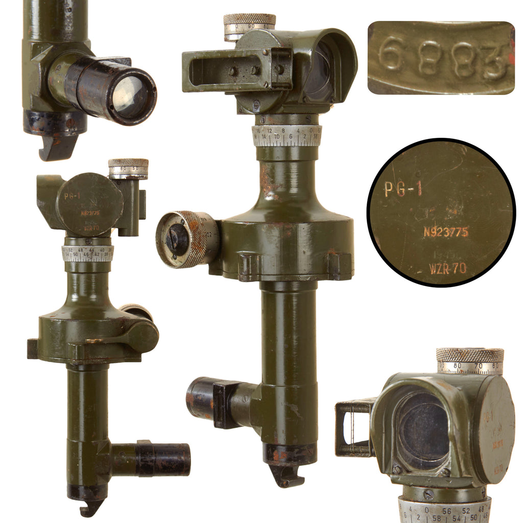 Original Soviet Russian WWII PG-1 Gun Sight - Dated 1945