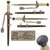 Original WWII German 2nd Model Luftwaffe Dagger by ALCOSO of Solingen with Scabbard and Portepee - circa 1940 - 1943