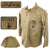 Original U.S. WWII USMC HBT Herringbone Twill P44 Combat Field Utility Jacket with Number Under Collar Original Items