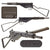 Original British WWII Sten MkII Inert Display Submachine Gun with Early Loop Butt Stock, Excellent Original Barrel and Magazine, Serial No. FA 50809 Original Items