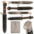 Original German WWII Early Motto-Marked HJ Trip Knife by Scarce Maker Anton Wingen Jr. with Scabbard