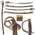 Original U.S Civil War M-1840 "Wrist Breaker" Heavy Cavalry Saber with Scabbard - Imported German Blade Original Items