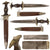 Original German WWII Partially Ground Ernst Röhm Inscription SA Dagger by Paul F. Dick of Esslingen with Scabbard, Sw Group Mark