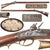 Original U.S. Flintlock .60 Caliber "Kentucky" Long Rifle by Joseph Medbery of Rochester with Tiger Flame Maple Stock, Circa 1830