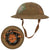 Original U.S. WWI British Made M1917 Doughboy Helmet with Museum Quality Post War Painted Insignia - Supply Company 6th Marines, Machine Gun Company, 2nd Infantry Division