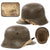 Original Austro-Hungarian WWI M17 Stahlhelm Helmet with Liner Band & Chinstrap in Size 64 by Manfred Weiss Original Items