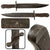 Original British Late 19th Century Bowie Fighting Knife by Imperial Sword Co. for U.S. Trade - Used in Spanish-American War