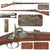 Original U.S. Civil War Model 1861 Contract Rifle Musket by William Muir & Co., 1864 Dated, Shortened Barrel Original Items
