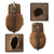 Original German WWII M31 Feldflasche Canteen – MKK 38 Matching Flask, Cap & Felt Cover with ESB 43 Steel Cup & Puncture Damage