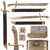 Original German 19th Century Saxon M.1840 Faschinenmesser Pioneer Artillery Short Sword - Train-Sanitätskolonne Regiment Marked with Matching Scabbard