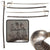 Original German WWII NCO Dove's Head Sword by ALCOSO of Solingen with Scabbard, Circa 1936 - 1940 Original Items