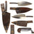 Original U.S. Springfield Trapdoor Model 1873 Trowel Bayonet with Handle and Scabbard