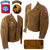 Original U.S. WWII Named 82nd & 17th Airborne Division Uniform Ike Jacket - Corporal Donald W Dietel Original Items