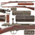 Original Imperial German Mauser Model 1871/84 11mm Magazine Rifle by Amberg with Bavarian Markings, Excellent Bore, Dated 1888, Matching Serial No. 76142
