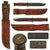 Original WWII U.S. Navy Mark 2 Blade Marked KA-BAR Fighting Knife by Union Cutlery with Leather Scabbard Original Items