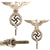 Original German WWII NSDAP National Socialist Party First Pattern Nickel Plated Brass Flag Pole Finial "Topper"