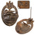 Original German WWII Bronze Grade Panzer Assault Badge by Rudolf Karneth of Gablonz, R.K. Marked