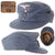 Original German WWII Luftwaffe M43 Einheitsmütze Field Cap with RBNr. Marking, Size 58, Dated 1944