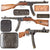 Original Soviet WWII 1944 Dated PPSh-41 Inert Display Machine Pistol with Stick Magazine, Serial No. ВИ 7561
