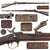 Original U.S. Springfield Trapdoor Model 1884 / 1888 Round Rod Bayonet Rifle Made in 1892 - Serial 543257 Original Items