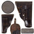 Original German WWII Police 7.65mm Pistol Holster by Schambach & Co. Berlin - Dated 1942 - Numbered 347472