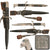 Original German WWII Fireman's Short Dress Bayonet by Alcoso of Solingen with Scabbard, Troddel Knot, and Frog