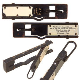 Original German WWII Wehrmacht Deckungswinkelmesser H/6400 Indirect Fire Angle Measuring Instrument by J.D. Möller - dhq