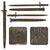 Original U.S. WWI M1917 Enfield Rifle & Trench Gun Bayonet by Winchester with Scabbard - Dated 1917 Original Items
