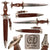 Original German WWII 1941 Dated SA Service Dagger by Carl Eickhorn with Excellent Blade, Scabbard, and Hanger, RZM M7/66 Original Items